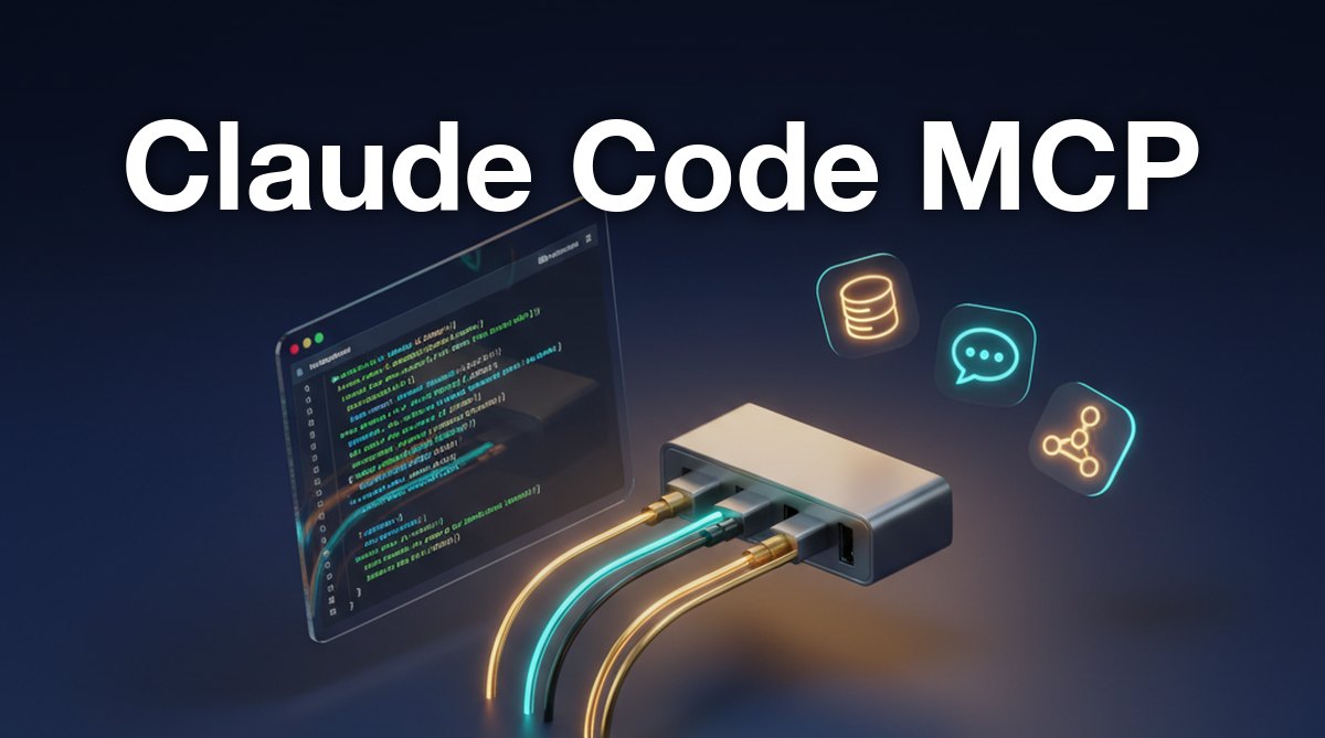 Claude Code MCP — an agent connected to external tools and data sources over the Model Context Protocol