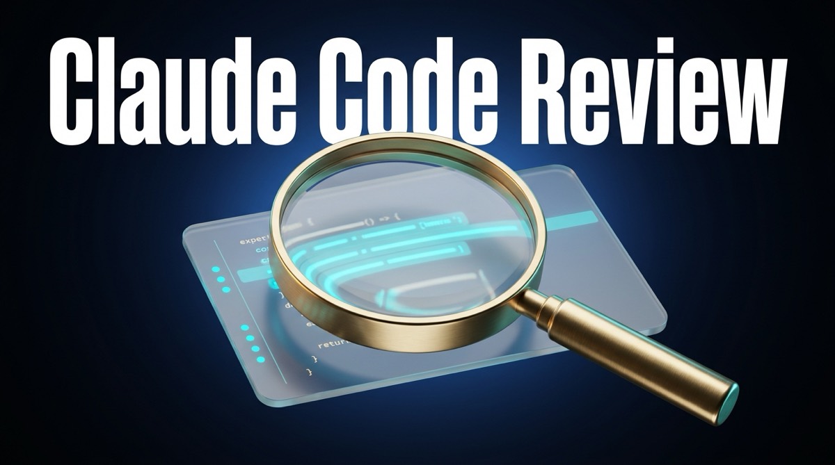 Claude Code review — a pull request diff annotated with severity-tagged findings from an automated reviewer