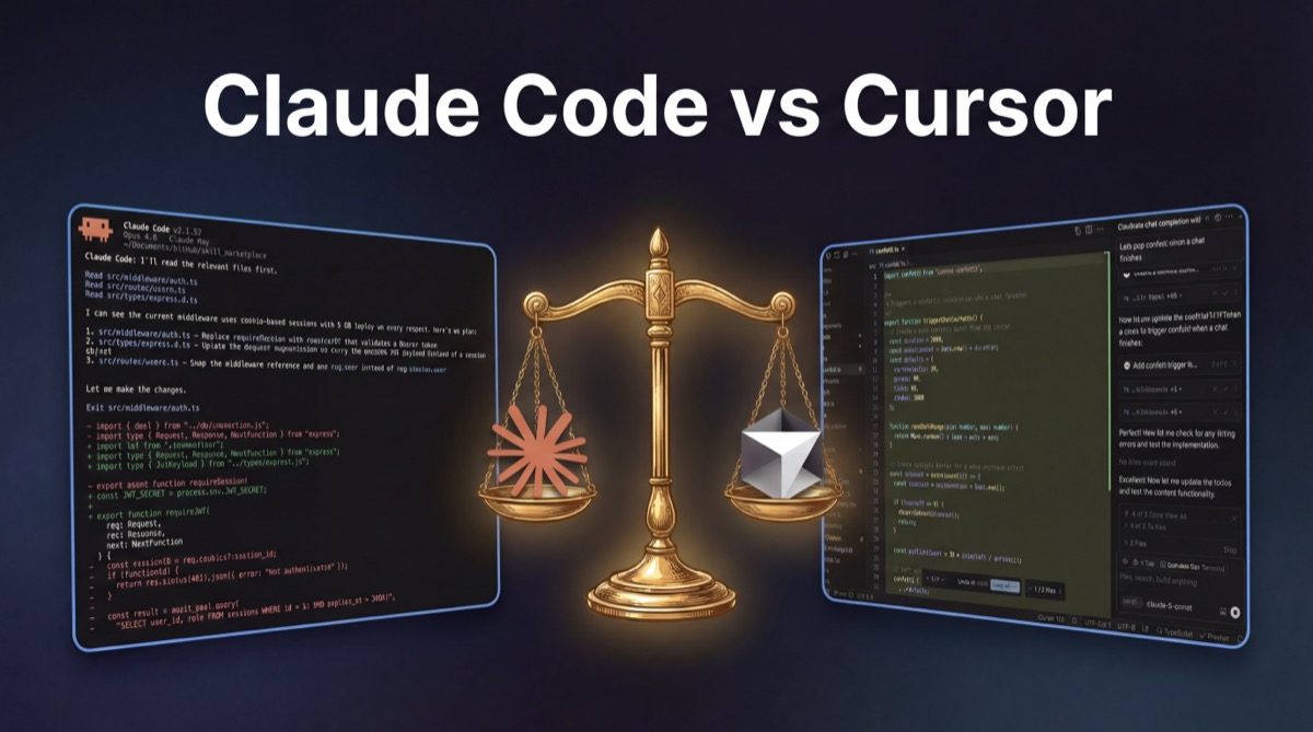 Claude Code vs Cursor comparison